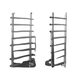 Rational Mobil Tepsi Askı Rafı, 1/1-10 Raflı - Rational