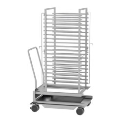 Öztiryakiler 202 Kombi Fırın Tepsi Taşıma Arabası, 775x931x1715 mm - Öztiryakiler