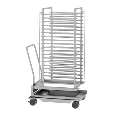 Öztiryakiler 202 Kombi Fırın Tepsi Taşıma Arabası, 775x931x1715 mm - 1
