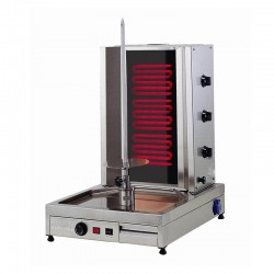 Öztiryakiler 3EU-W Rotary Cooker with Bottom Motor, Electric - Öztiryakiler