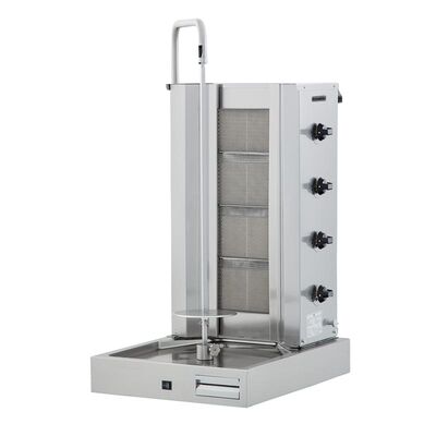 Öztiryakiler 4 GUD-ECO Bottom Motorised Rotary Oven, 4 Radius, Gas - Öztiryakiler