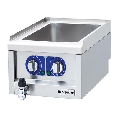 Öztiryakiler 600 Seri Set Üstü Musluklu Bain Marie, 40x60x26 cm, Elektrikli - 1