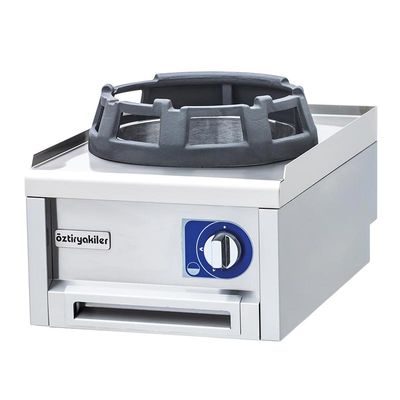 Öztiryakiler 600 Seri Set Üstü Wok Ocak, 40x60x26 cm, Gazlı - 1