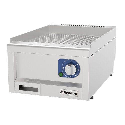 Öztiryakiler 600 Series Set Top рифленая пластина для гриля, электрическая, 40x60x26 мм - Öztiryakiler