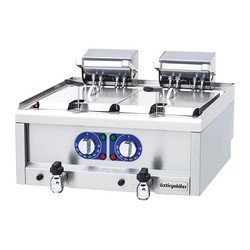 Öztiryakiler 600 Series Set Top Fryer, двойная, 7+7 л, 60x60x26 см - Öztiryakiler