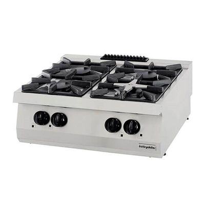 Öztiryakiler 700 Seri OSOG 8070 LS Dörtlü Set Üstü Ocak, 80x70x28 cm, Gazlı - 1