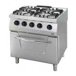 Öztiryakiler 700 Series OSOGF 8070 L 4 Burner Oven Rack, 80x70x85 cm, Gas - Öztiryakiler