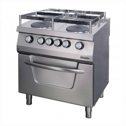 Öztiryakiler 700 Series Ship Model Oven Rangehood, 4 Plate, Electric - Öztiryakiler