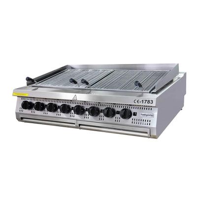 Öztiryakiler 900 Series ODG 12090 Чугунный гриль, 120x90x28 см, газ - Öztiryakiler