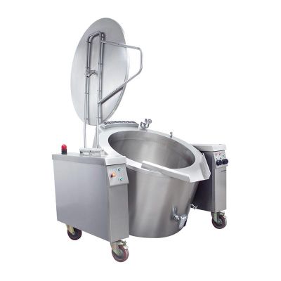 Öztiryakiler 900 Series OKTGID 100 Indirect Tilting Boiling Pot, 100 L, Gas - Öztiryakiler