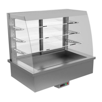 Öztiryakiler Ankastre Mini Sıcak Self Servis Teşhir Dolabı, 140 L - 1