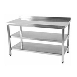 Öztiryakiler Back Work Bench with Intermediate Shelf, 120x70 cm - Öztiryakiler