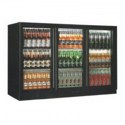 Öztiryakiler Behind Bar Bottle Cooler Cabinet with 3 Sliding Doors - Öztiryakiler