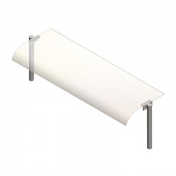 Öztiryakiler Полка для сервировки из стекла Bombe, 140x30 см - Öztiryakiler