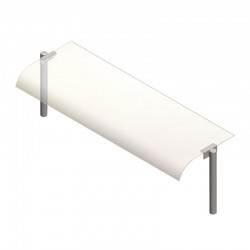 Öztiryakiler Полка для сервировки из стекла Bombe, 160x30 см - Öztiryakiler