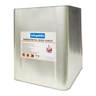 Öztiryakiler Can Methanol Gel Fuel, 17 L - Öztiryakiler