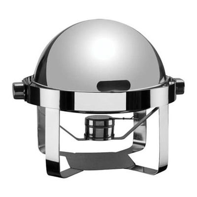 Öztiryakiler Düz Ayaklı Küresel Kapaklı Chafing Dish, Jel Yakıtlı - 1