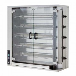 ماكينة تقليب الدجاج Öztiryakiler، سعة 25 دجاجة، غاز - Öztiryakiler