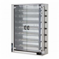 ماكينة تقليب الدجاج Öztiryakiler، سعة 35 دجاجة، غاز - Öztiryakiler