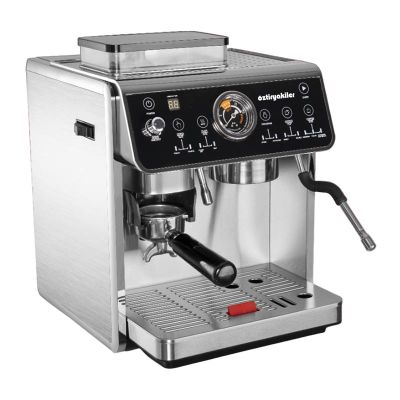 Öztiryakiler PID Çift Kazanlı Öğütücülü Mini Barista Espresso Kahve Makinesi - 1