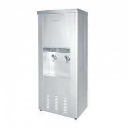 Öztiryakiler Cold Water Dispenser with Chrome Body and Inner Reservoir, 80 L - Öztiryakiler
