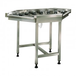 Öztiryakiler Conveyorised Entry and Exit Bench, 90 Degree - Öztiryakiler