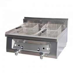 Öztiryakiler Cooktop Double Basket Fryer, 12+12 L, Gas - Öztiryakiler