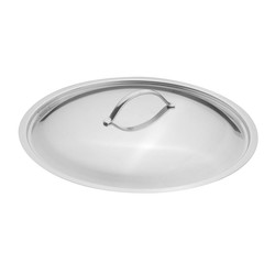 Öztiryakiler Curved Cylindrical Pot Lid, 36 cm, Polished - Öztiryakiler
