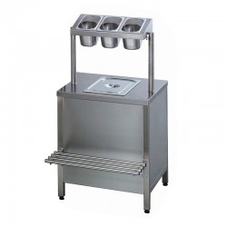 Öztiryakiler Cuvette Unit with Tray Slider, 100x70 cm - Öztiryakiler