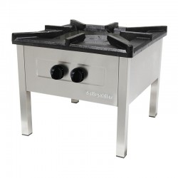 Öztiryakiler Double Burning Floor Hob, 60x60 cm, Gas - Öztiryakiler