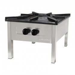 Öztiryakiler Double Burning Floor Hob, 70x70 cm, Gas - Öztiryakiler