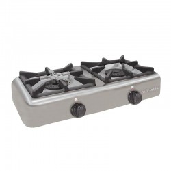 Öztiryakiler Double Compact Hob, 75x40 cm, Electric - Öztiryakiler