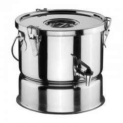 Öztiryakiler Food Thermos with Double Screw Tap, 32x17 cm, 10 L - Öztiryakiler