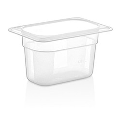 Öztiryakiler Polipropilen Gastronom Küvet, GN 1/9, 17.6x10.8x10 cm 