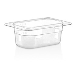 Öztiryakiler Polipropilen Gastronom Küvet, GN 1/9, 17.6x10.8x6.5 cm 