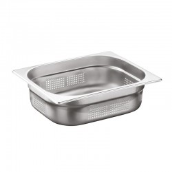 Öztiryakiler GN 1/2-65 mm Perforated Gastronorm Bathtub - Öztiryakiler