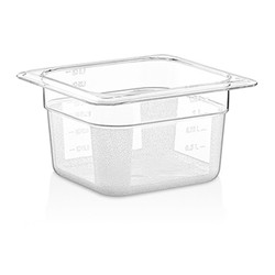 Öztiryakiler GN 1/6-100 mm Polypropylene Gastronorm Bathtub - Öztiryakiler