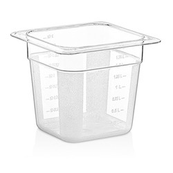 Öztiryakiler GN 1/6-150 mm Polypropylene Gastronorm Bathtub - Öztiryakiler