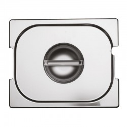 Öztiryakiler GN 2/4 Handle and ladle Perforated Gastronorm Lid - Öztiryakiler