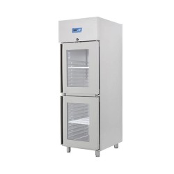 Öztiryakiler GN 600 NMV Double Glass Half Door Refrigerator, 600 L - Öztiryakiler
