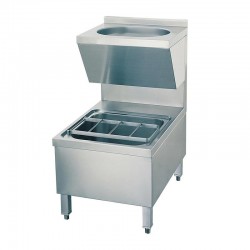 Öztiryakiler Hand and Mop Washing Sink, Single Entrance - Öztiryakiler