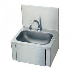 Öztiryakiler Hand Washing Sink with High Back Mechanism, Hot/Cold - Öztiryakiler