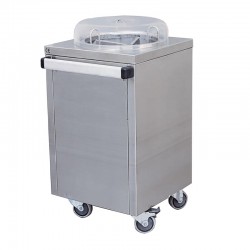 Öztiryakiler Heated Double Plate Dispenser, 44x44 cm - Öztiryakiler