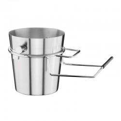 Öztiryakiler Iglo Model Mat Champagne Bucket with Stand - Öztiryakiler
