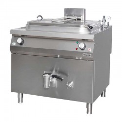 Öztiryakiler Indirect Cylindrical Boiler Boiling Pot, 250 L, Gas - Öztiryakiler