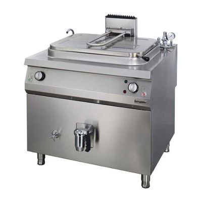 Öztiryakiler İndirekt Silindirik Kazanlı Kaynatma Tenceresi, 250 L, Elektrikli - 1