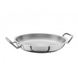 Öztiryakiler Induction Compatible Double Handle Pan, 32 cm, Polished - Öztiryakiler
