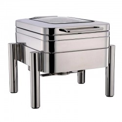 Öztiryakiler Kare Chafing Dish, 4 L, 48x40 cm - Öztiryakiler