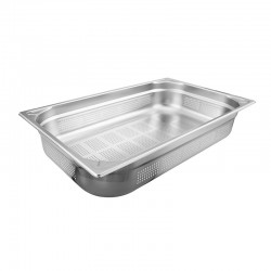 Öztiryakiler GN 1/1-20 mm Köşe Desenli Delikli Gastronorm Küvet - Öztiryakiler