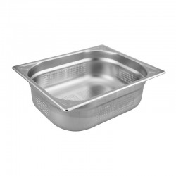 Öztiryakiler GN 1/2-20 mm Köşe Desenli Delikli Gastronorm Küvet 